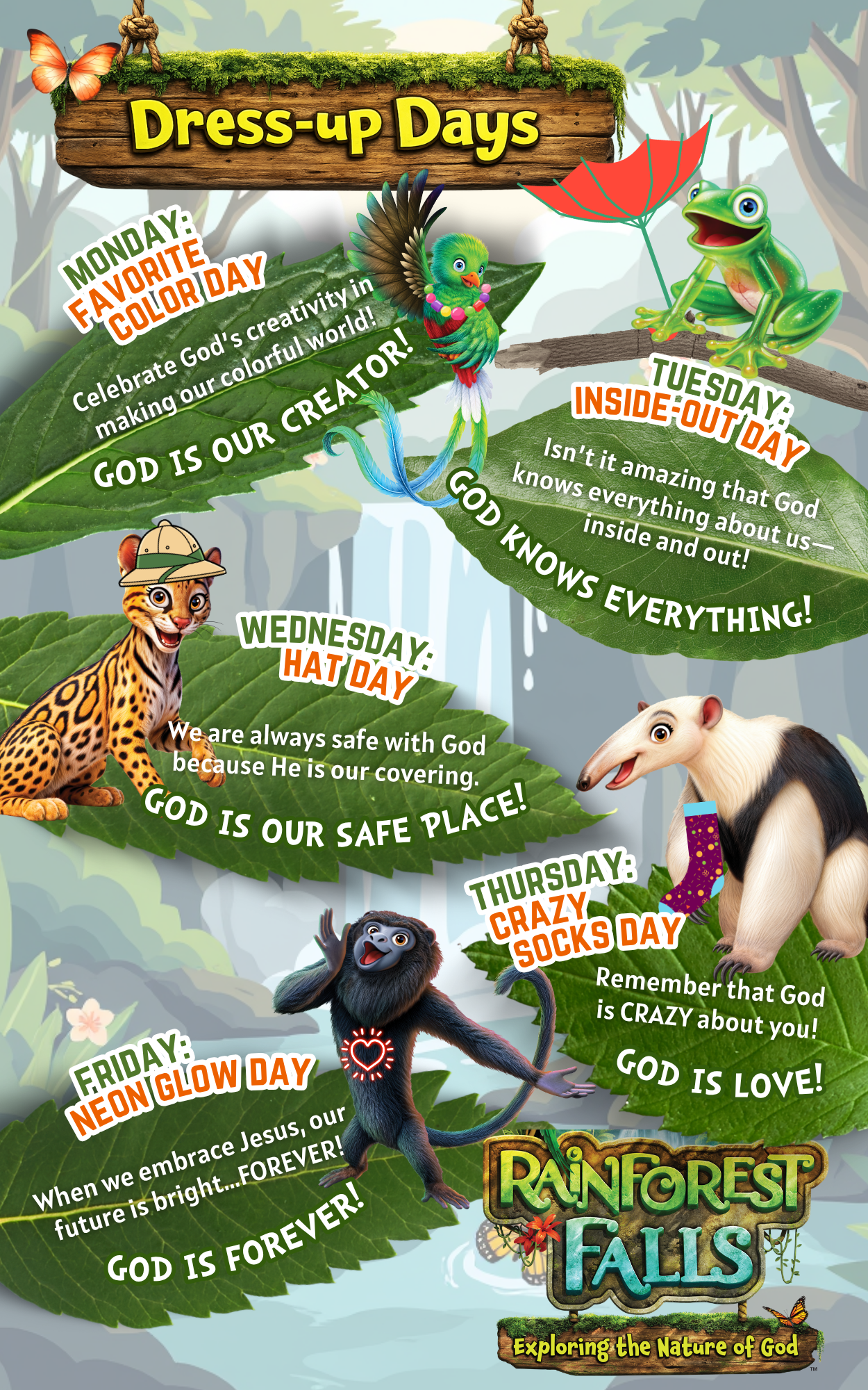 VBS 2026 Dress-up Days